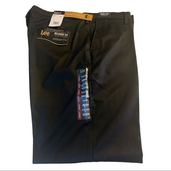 Lee relaxed fit total freedom black dress pants - Picture 4 of 5